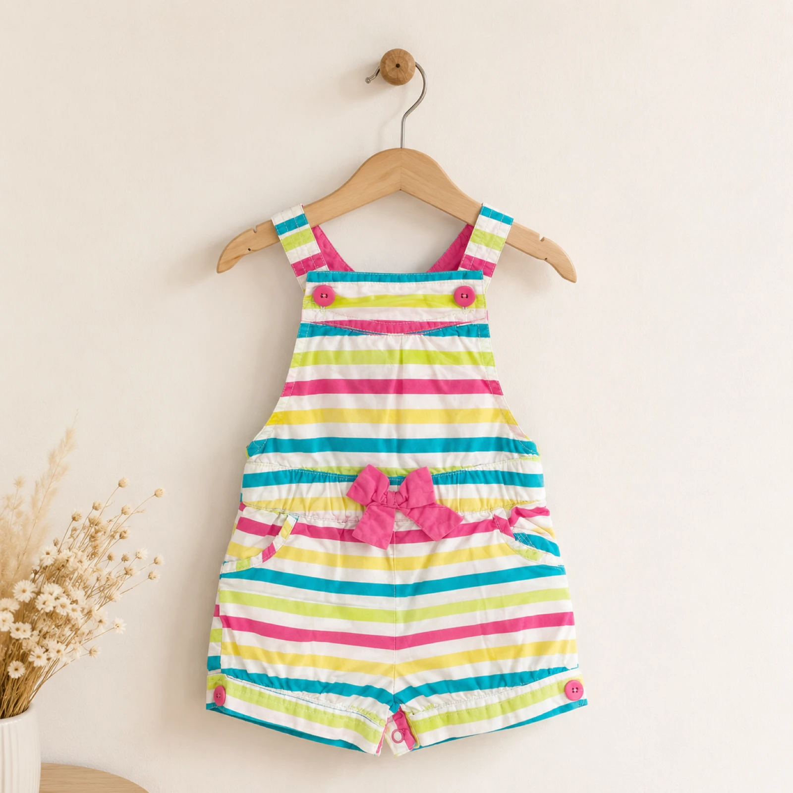 Salopette short 3 mois 